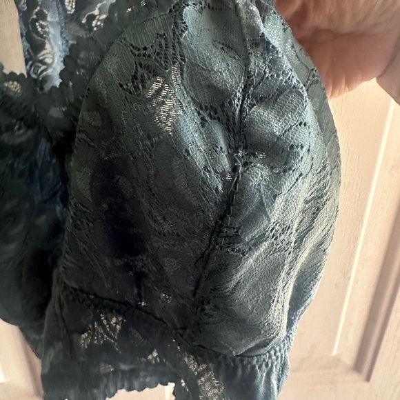 2Sable Betsy Boo's blue stretch fabric bra size L - Picture 7 of 7